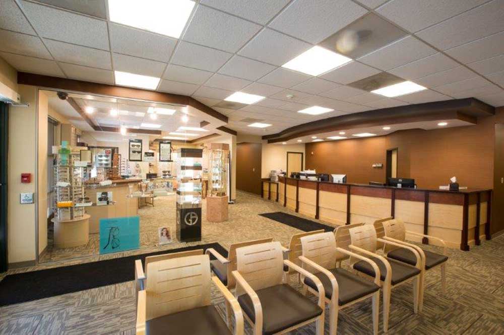 Optical shop at Ross Eye Institute